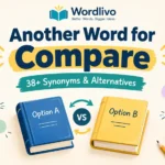 another word for compare