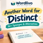 another word for distinct