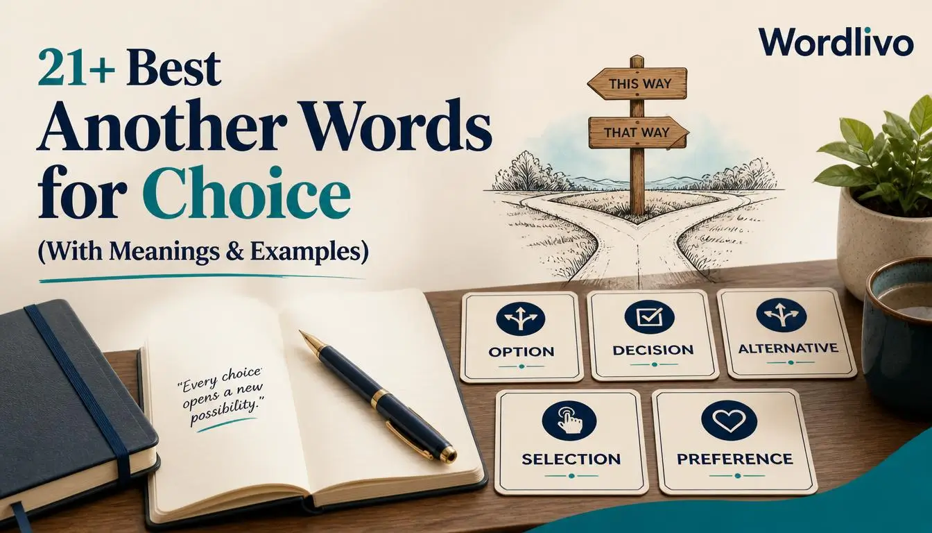 Another Word for Choice