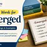 Another Word for Emerged
