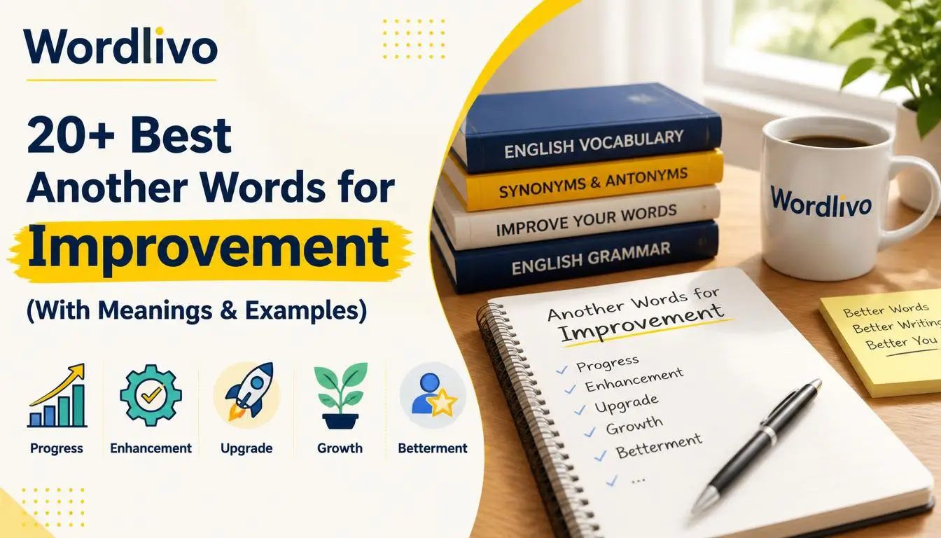 Another Word For Improvement